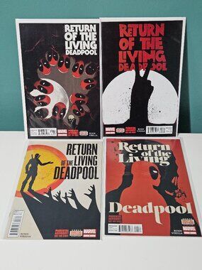 Return of the Living Deadpool #1-4 (Marvel Comics, 2014) Complete Mini Series